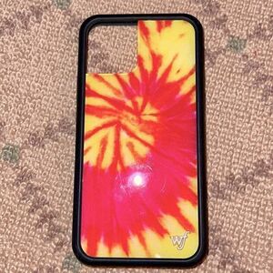 Wildflower tie dye iPhone 11 Pro  case w/ cable